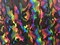 1 Yard Rainbow Camouflage Print Spandex Fabric for Swimwear Dancewear Costumes Festival Outfits 58/60"Width